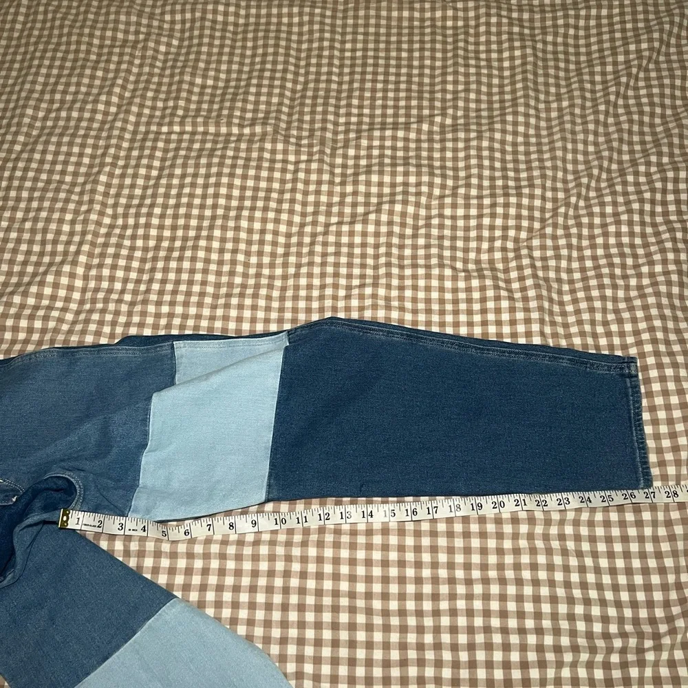 Hollister Men's Blue Patchwork Jeans - Picture 6 of 6